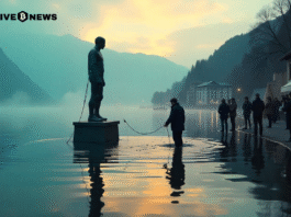 Stolen Satoshi Nakamoto statue recovered from Lake Lugano; art collective offers Bitcoin reward and vows global restoration efforts.