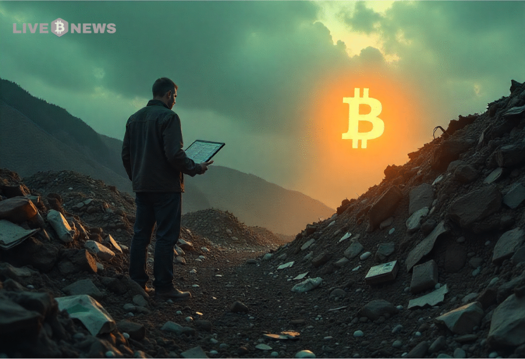 UK Man Tokenizes Lost 8,000 Bitcoin After Landfill Fight