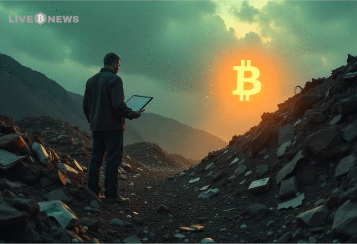 UK Man Tokenizes Lost 8,000 Bitcoin After Landfill Fight