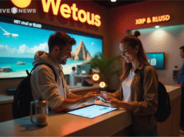 Webus’ Wetour now accepts XRP and RLUSD, enabling instant, low-cost crypto payments for travel bookings, tours, and premium mobility services.