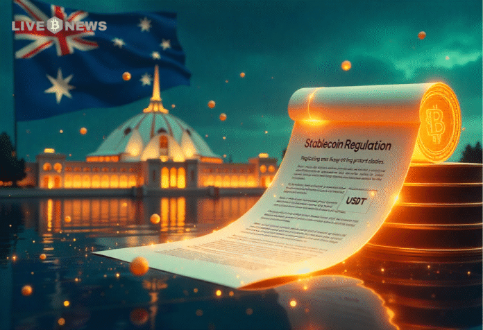 Australia takes a step toward stablecoin regulations, allowing licensed issuers’ intermediaries to operate without extra licenses, boosting innovation, clarity, and liquidity.