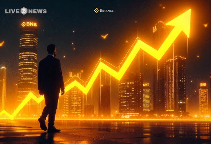 BNB Rises 5% Amid Speculation That Changpeng Zhao (CZ) Is Returning to Binance