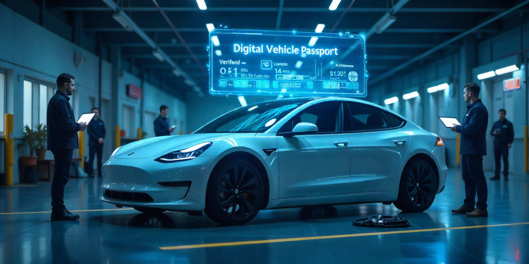 Blockchain Vehicle Passport Digital Cracks Fraud Crackdown