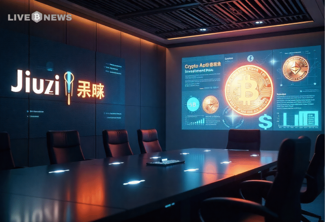 Jiuzi Holdings approves $1B crypto investment, targeting BTC, ETH, and BNB to diversify treasury amid global financial uncertainty.