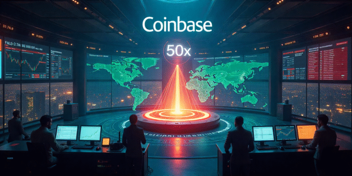 Unlocking Extreme Gains? Coinbase Increases International Perpetual Futures Leverage to 50x