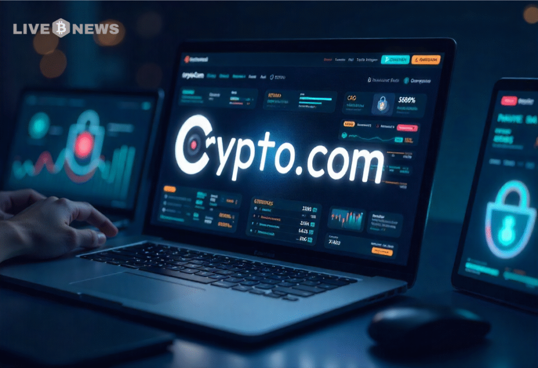 Crypto.com launches on-chain staking on its web platform, allowing users to earn up to 19% annual rewards on over 30 cryptocurrencies.