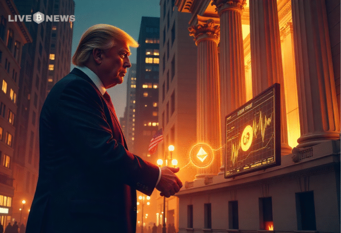 Trump Media Company Throws a Crypto Shares Swap Trump Media Company Throws a Crypto Shares Swap