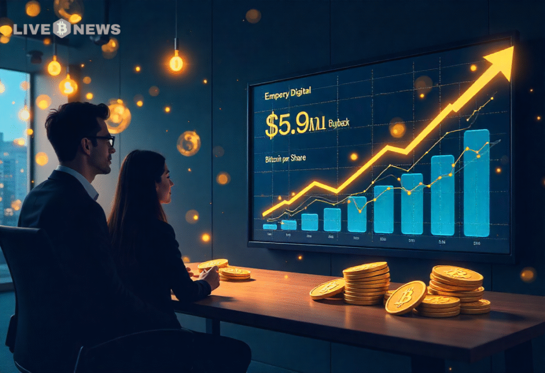 Empery Digital Boosts Bitcoin Per Share with $25.9M Buyback Empery Digital Boosts Bitcoin Per Share with $25.9M Buyback