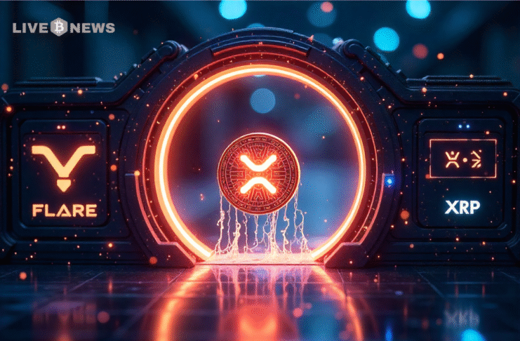 Flare launches FXRP, a 1:1 XRP-backed token enabling lending, trading, and DeFi access, expanding XRP’s utility in decentralized finance.