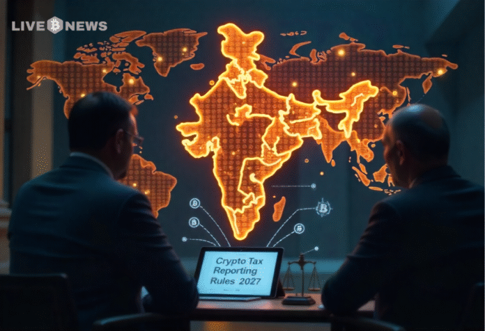 India to Adopt Global Crypto Tax Reporting Rules by 2027 India will implement the OECD’s global crypto tax reporting rules by 2027, increasing transparency and enforcing tax compliance on offshore digital assets.