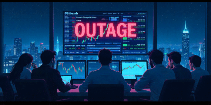 Late-Night Outage Rocks Bithumb - Investors Demand Answers Late-Night Outage Rocks Bithumb - Investors Demand Answers