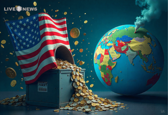 US Accused of Using Crypto to Erase $35T Debt