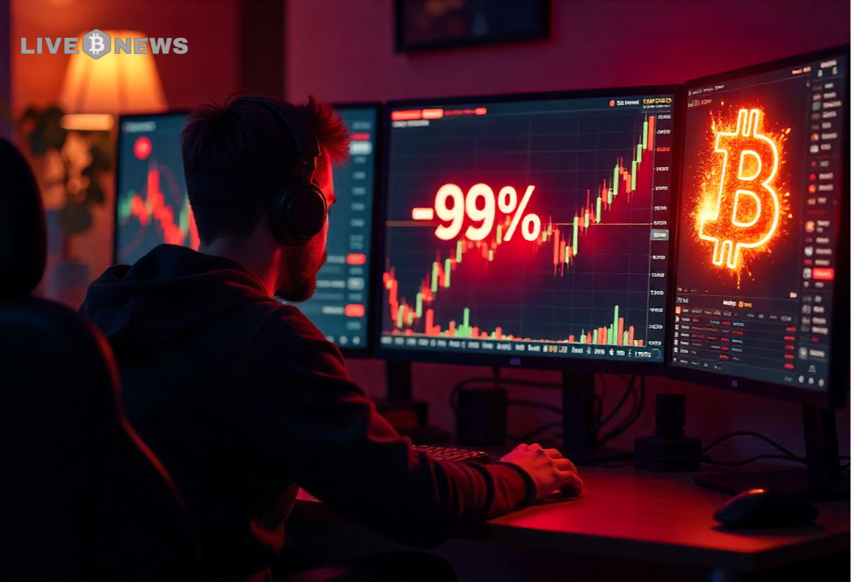 Streamer Crashes Cryptocurrency by Clicking Wrong Button | Live Bitcoin News