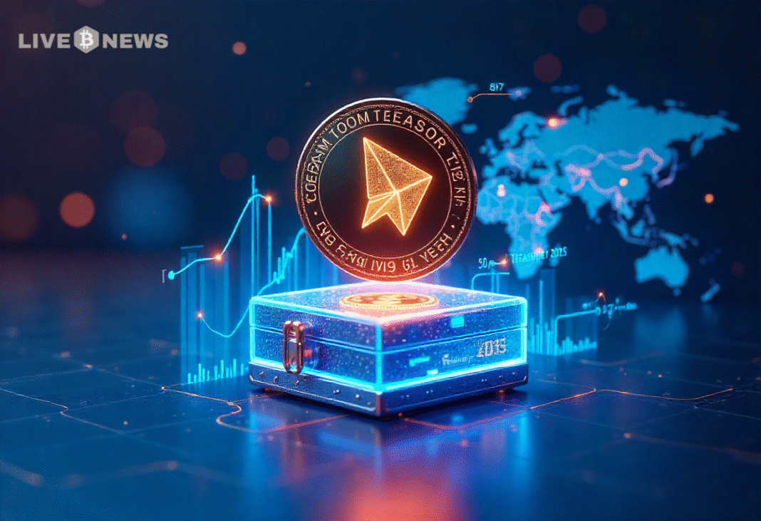 AlphaTON Capital raises $71M, builds TON treasury, and targets $100M by 2025, strengthening Telegram’s expanding blockchain ecosystem.