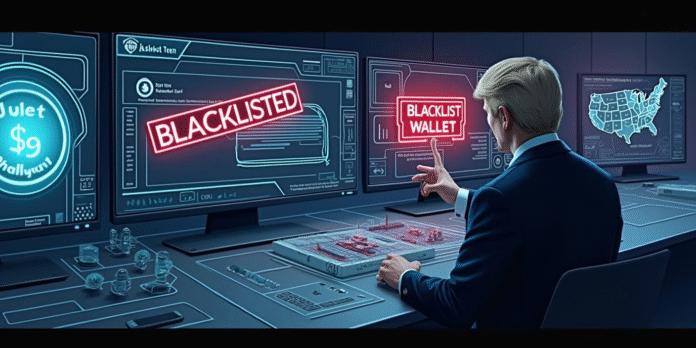 World Liberty Financial blacklists Justin Sun’s wallet after $9M WLFI token move, causing a 15% price drop and raising governance concerns.