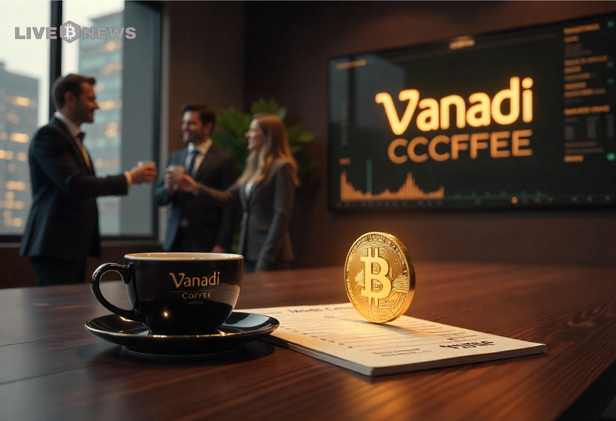 Vanadi Coffee Backs €1B Bitcoin Investment Shock | Live Bitcoin News