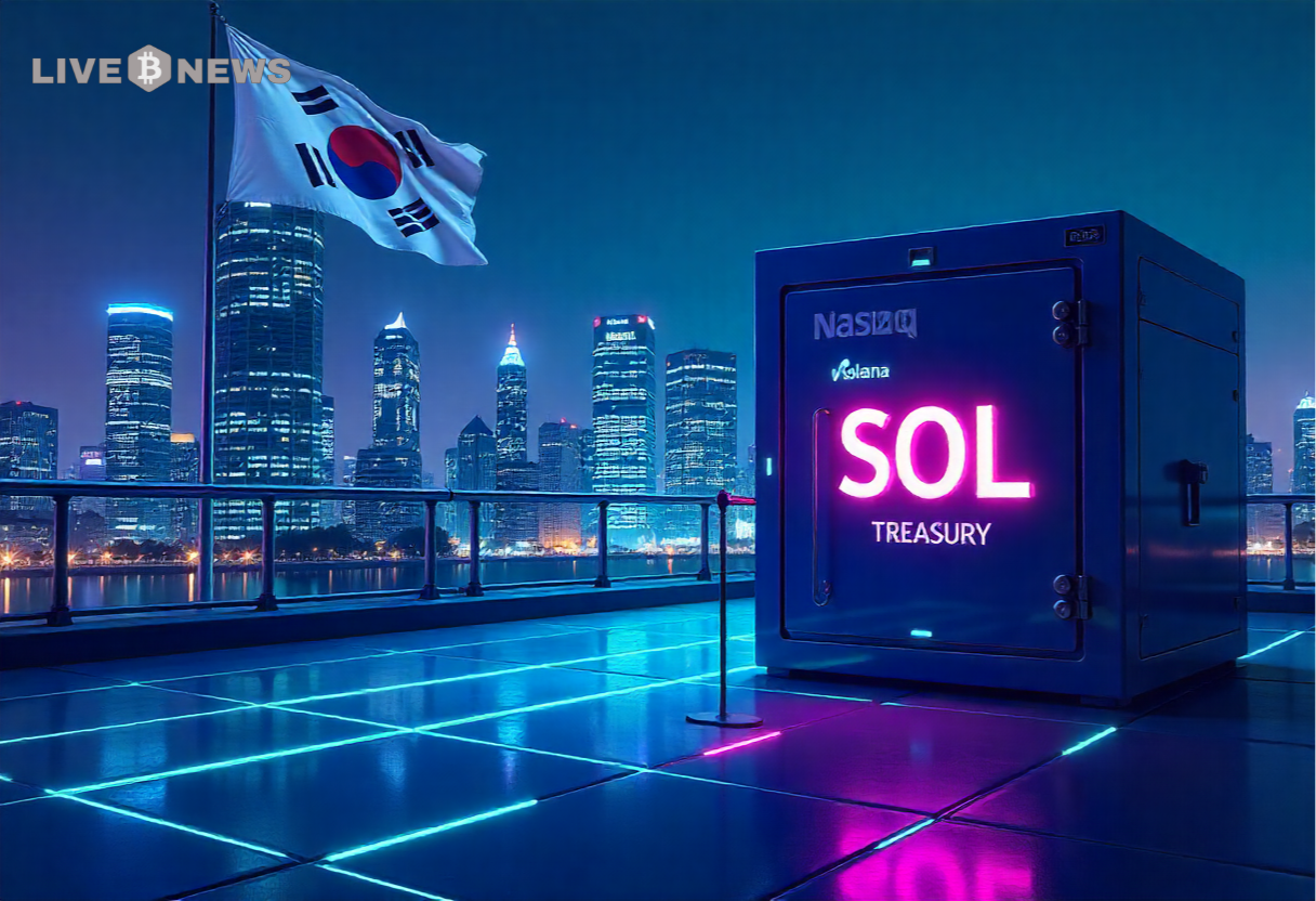 Nasdaq-Listed Firm Introduces South Korea’s First SOL Treasury