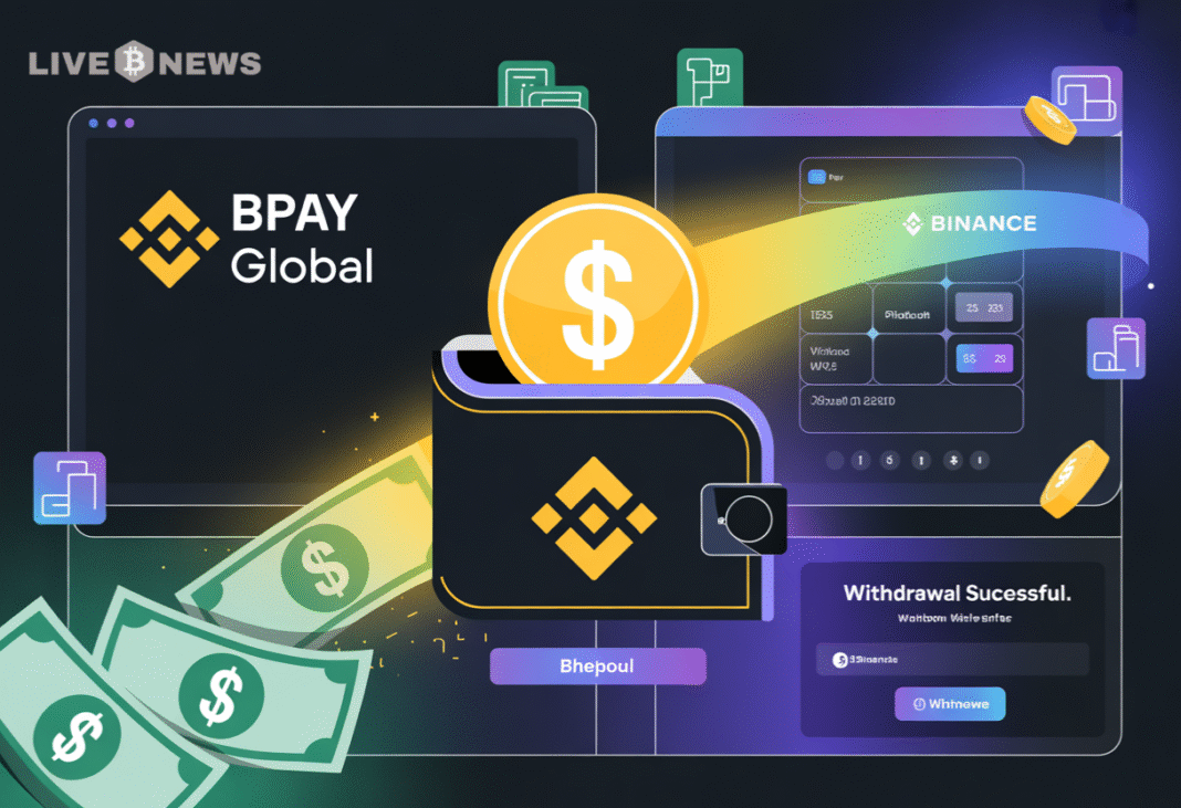 Binance has launched direct USD deposits and withdrawals through BPay Global, a regulated entity, simplifying access for users in over 70 countries.