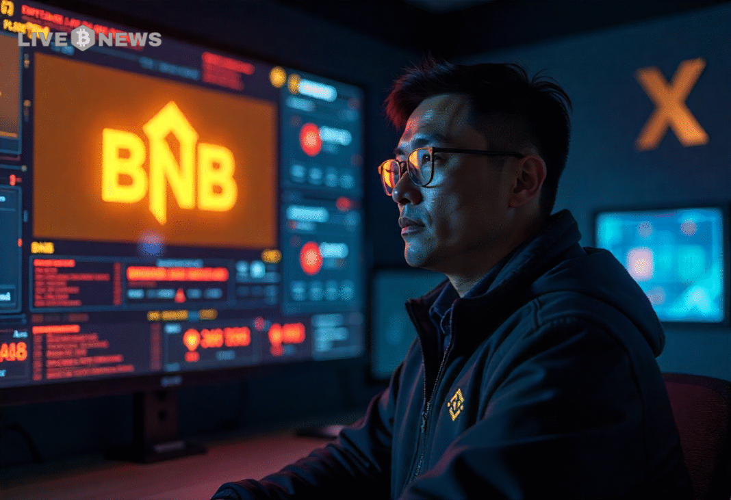 CZ denies any market maker involvement in the BNB price rally, crediting its strong price surge to builders, community, and deflationary design.
