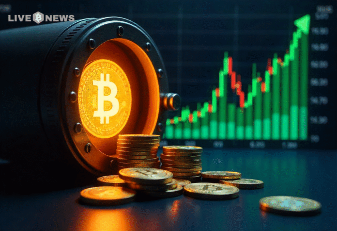 BTC News:BTC Supply on Exchanges Shrinks as Bitcoin Hits New High