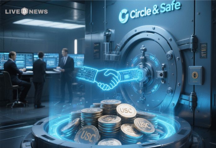 Circle Partners with Safe for Institutional USDC Storage Circle selected Safe as premier storage for its USDC stablecoin. This partnership ensures a regulated and scalable infrastructure for institutional clients now.