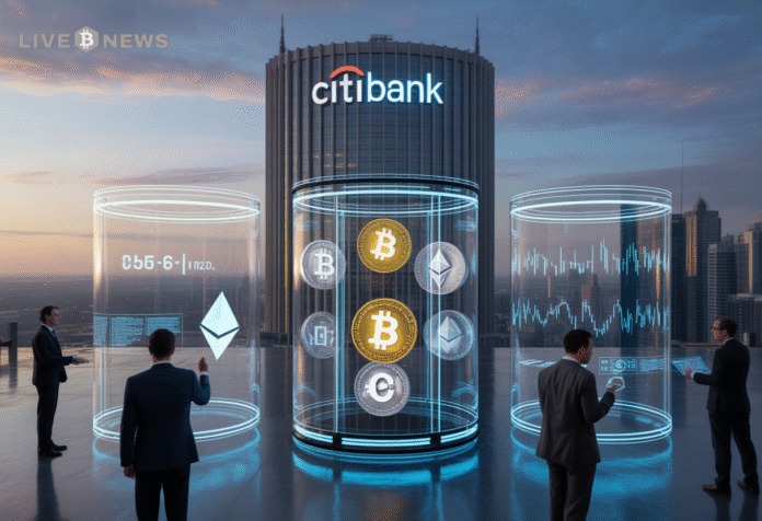 Citibank plans to launch crypto custody in 2026. This move follows US regulatory clarity and institutional demand greatly.