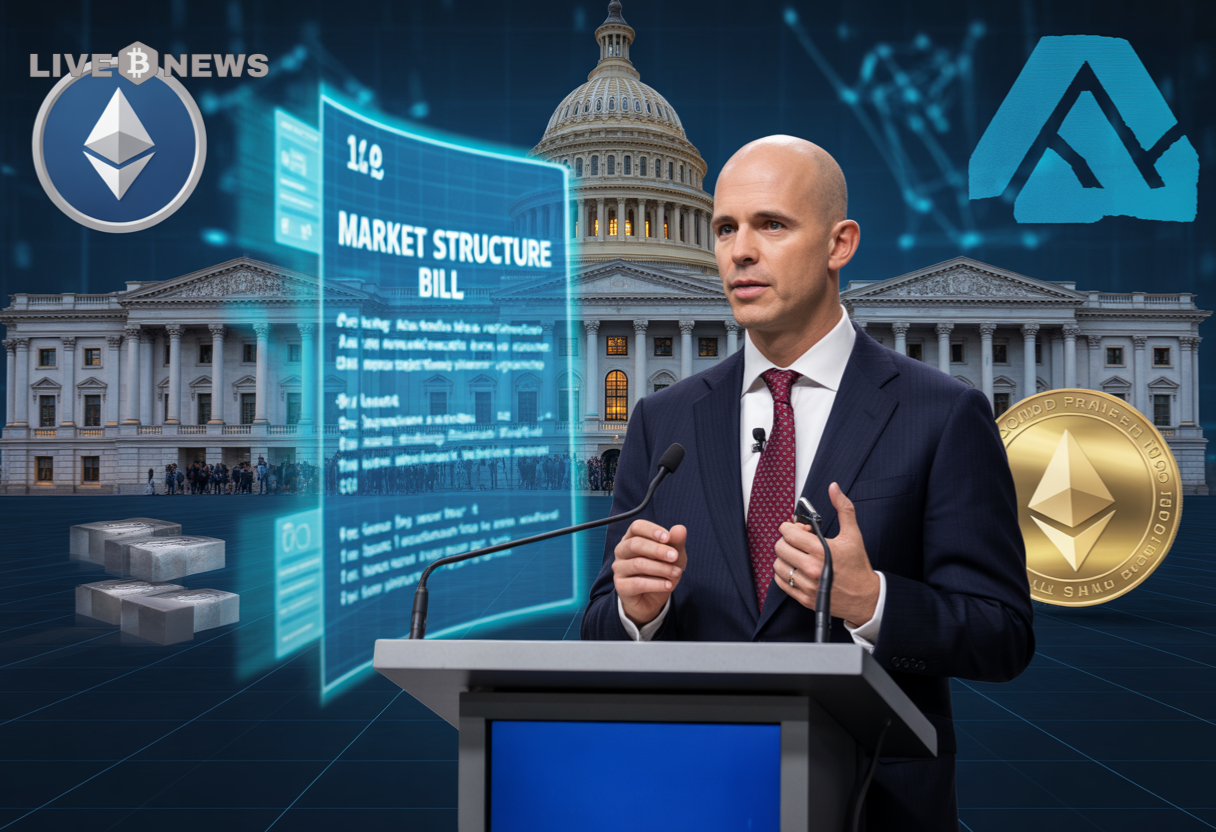 Crypto News: Coinbase CEO Predicts Market Structure Bill Will Pass This  Year | Live Bitcoin News