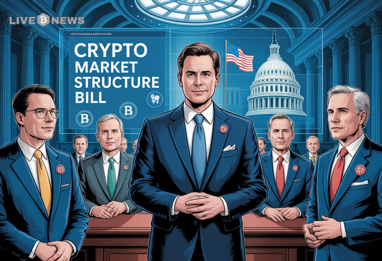 Crypto News: Crypto Czar David Sacks Meets GOP Senators on Market Structure Bill