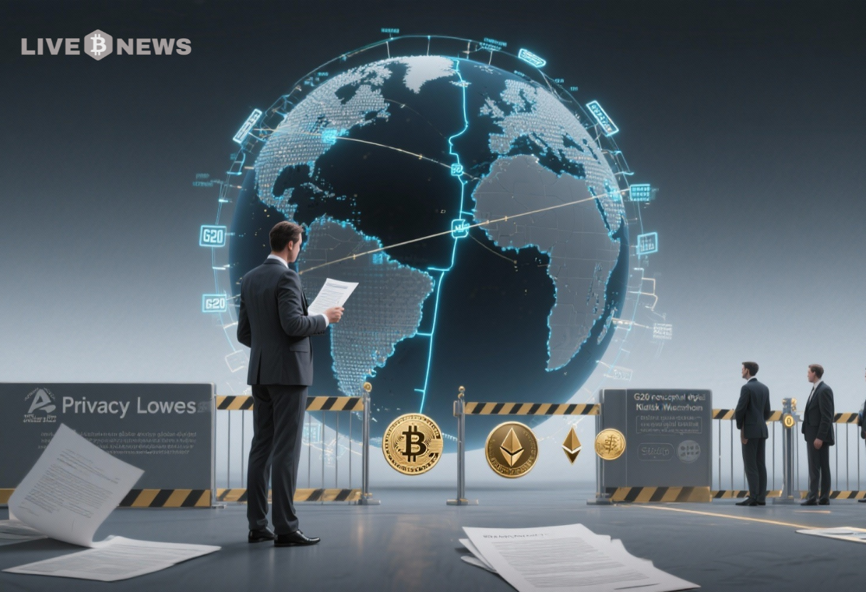 Crypto News: G20 Risk Watchdog Says Privacy Laws Delay Cross-Border Crypto Rules