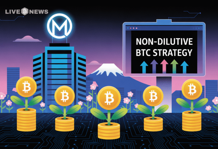 Crypto News- Japan’s Metaplanet Finds New Way to Grow Bitcoin Reserves Without Dilution