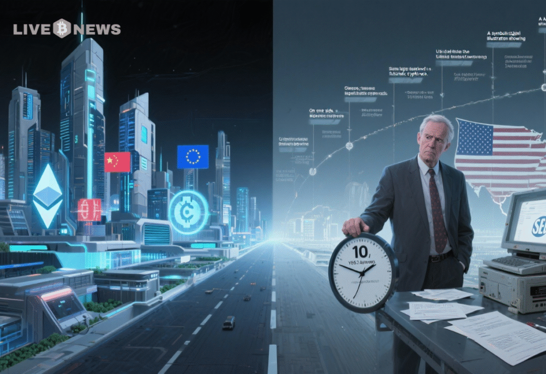 Crypto News- SEC's Atkins Says The US Is 10-Years Behind On Crypto