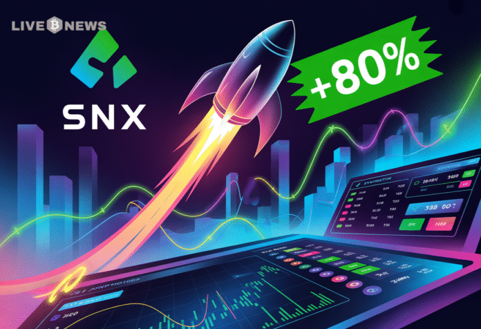 Crypto News: Synthetix's Perp DEX Boosts SNX Price by 80% Reaching New Heights