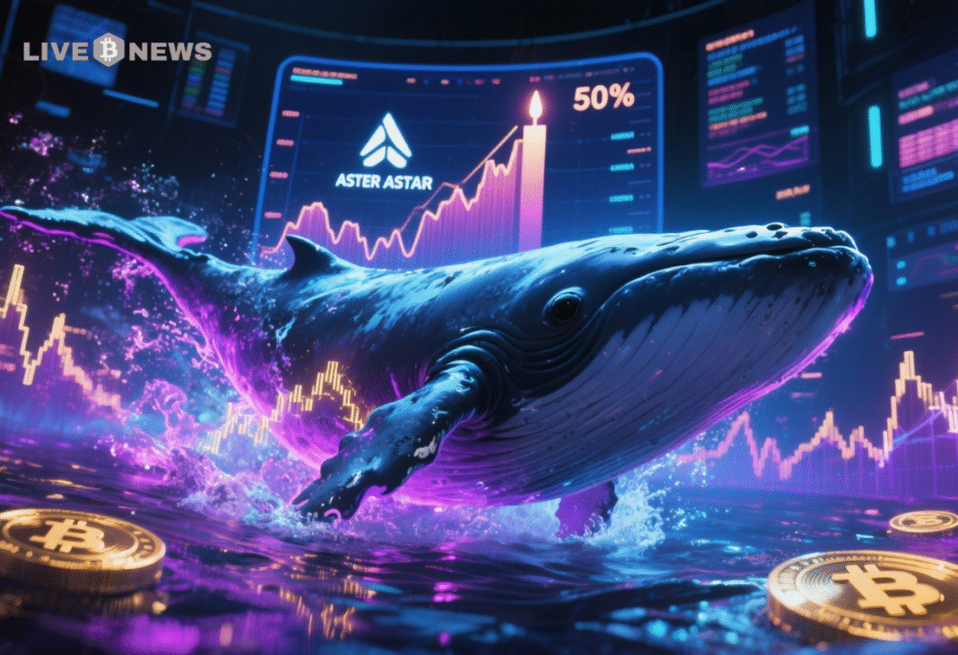 Crypto News Today- Whale Activity and Chart Pattern Suggest Aster May Rally 50%