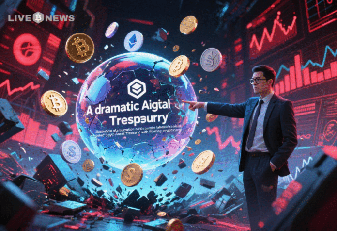 Crypto News- Tom Lee Says The Crypto Asset Treasury Bubble May Have Burst