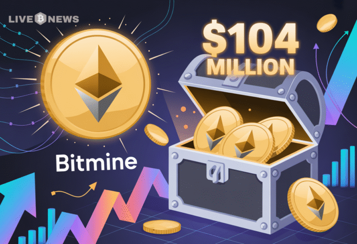 Ethereum News Today- BitMine Increases Treasury Holdings by $104 Million in ETH