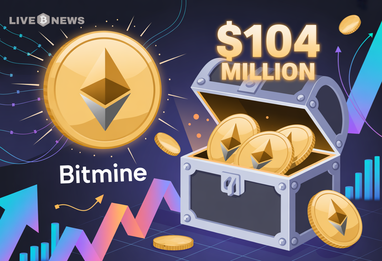 Ethereum News Today: BitMine Increases Treasury Holdings by $104 Million in  ETH | Live Bitcoin News