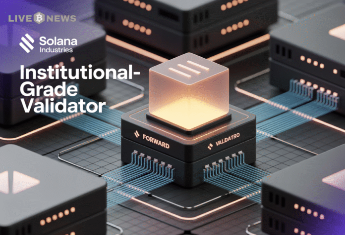 Forward Industries launches an institutional-grade validator on the Solana network, enhancing scalability, reliability, and institutional adoption.
