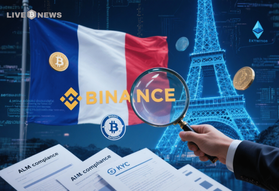 France_Expands_AML_Checks_on_Crypto_Exchanges,_Including_Binance France is widening anti-money laundering checks on over 100 crypto entities to determine future EU-wide MiCA license eligibility.