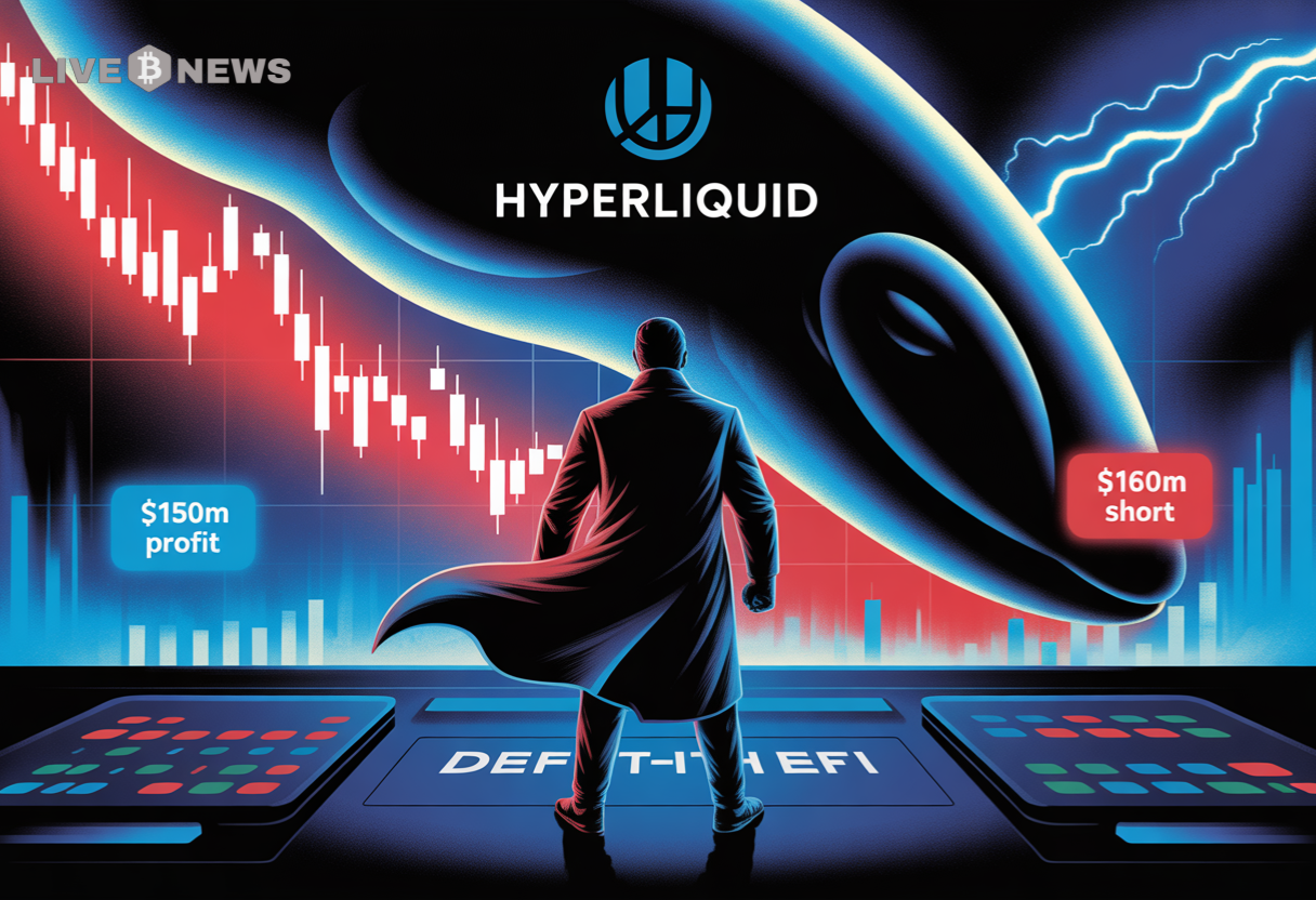 Bitcoin News Today Live: Hyperliquid Whale Doubles Down with $160M Bitcoin  Short | Live Bitcoin News