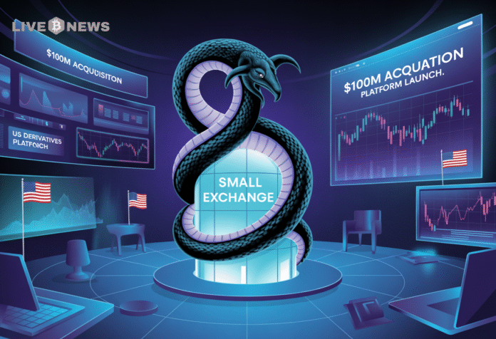 Exchange News:Kraken Buys Small Exchange to Launch Huge US Derivatives Platform$100_million_to_launch_US_derivatives Exchange News:Kraken Buys Small Exchange to Launch Huge US Derivatives Platform