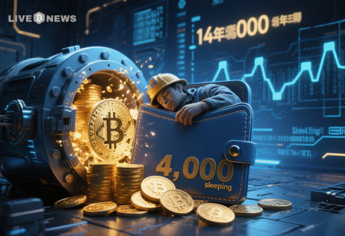 Bitcoin News Today: Miner Wallet Awakens - 4,000 BTC Moves After 14 Years