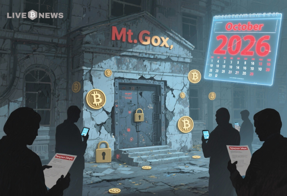 Crypto News: Mt. Gox Delays Creditor Repayments Until October 2026 | Live  Bitcoin News