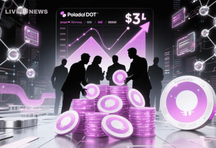 Polkadot News: Polkadot Primed Near $3 as Smart Money Builds Position