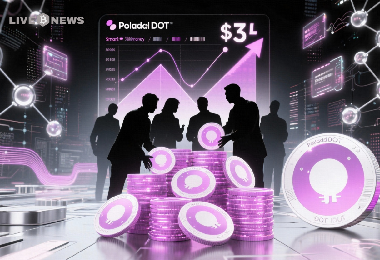 Polkadot News: Polkadot Primed Near $3 as Smart Money Builds Position |  Live Bitcoin News