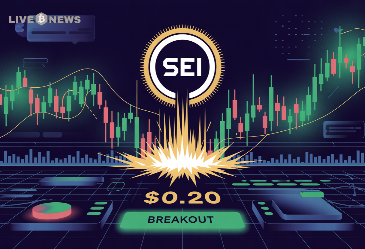 Market News: SEI Eyes Breakout Above $0.20 With Shorts on Edge | Live Bitcoin  News