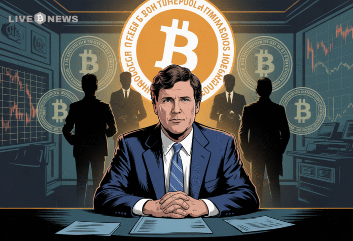 Bitcoin News : Tucker Carlson - Bitcoin CIA Origin Sparks Deep Suspicion