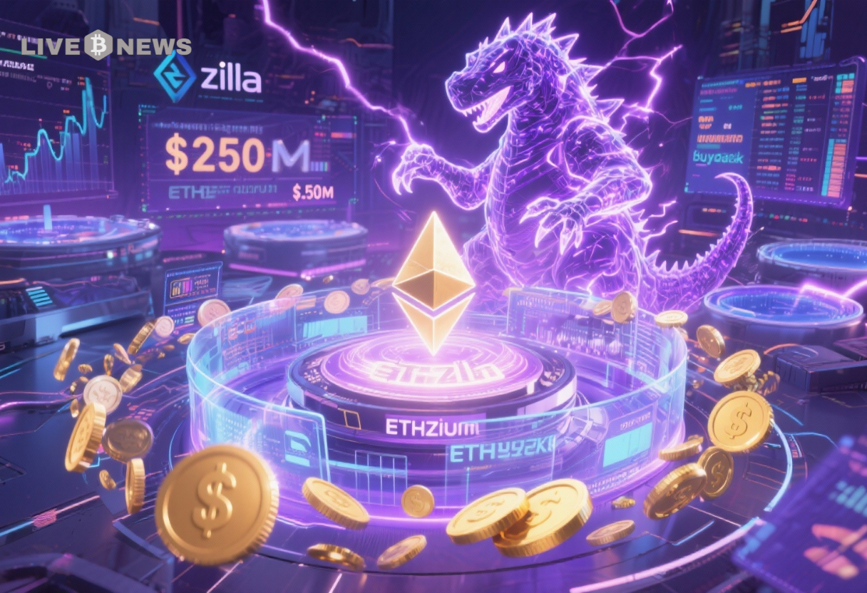 Ethereum News Today: ETHZilla Offloads ETH for $250 Million Buyback | Live  Bitcoin News