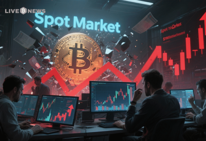 Bitcoin Crash: After $19B Crash, Bitcoin Traders Flee to Spot Markets for Safety