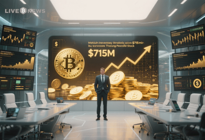 BTC News- Strategy Raises $715M to Purchase More Bitcoin via Preferred Stock
