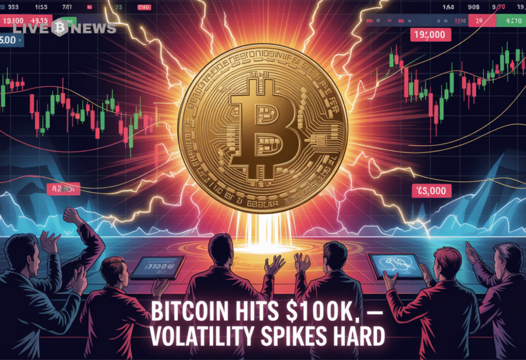BTC News Today- Bitcoin Hits $100K Capitulation as Price Volatility Spikes Hard